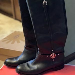 COACH MULAN EXTENDED CALF BOOTS SIZE 8